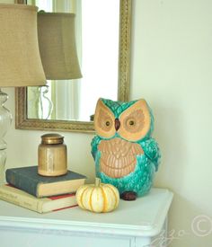 Large Scuplted White Owl Utensil Holder ~ Kitchen Decor ... Large Scuplted White Owl Utensil Holder ~ Kitchen Decor ...