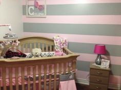 The 18 Best Pink Baby Room Ideas Images On Pinterest Nursery Baby Nursery Ideas A That Oozes Of Designer Style The Grey And Pink Coloured Are Perfect Colour Combination