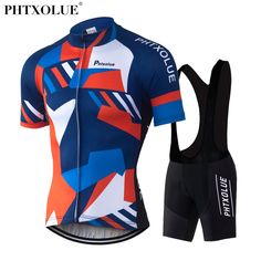Orange MASSI Pro Team Tr/ägerhose Herren