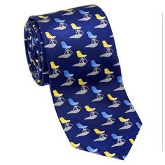 Necktie 3 Styles Including New York Rome and Paris Mens 100/% Silk Novelty Tie