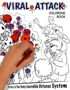 Coloring Book Full Of Microbes