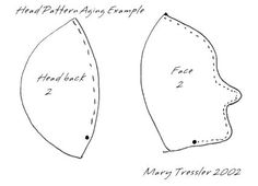 Mary Tressler: Aged head pattern & needle sculpting tips