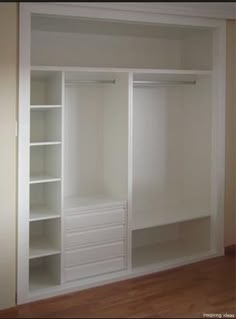 47 Genius Small Closet Ideas Small Closet Organization Bedroom, Closet Small Bedroom, Wardrobe Design Bedroom, Small Closets, Wardrobe Closet, Walk In Closet, Wardrobe Storage, Closet Doors