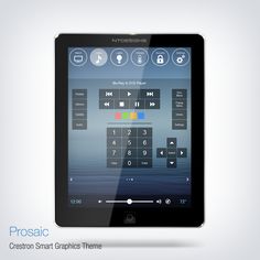 30 Best Home Automation Touchscreens Touch Panels Remote Controls Home Theater Remote Control Touchscreen Graphics By Ntdesigns Smarthomes Automation Cinema