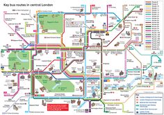 transit maps official map key bus routes in central london
