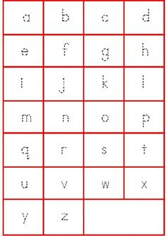 Alphabet Worksheets Free Trace Lowercase