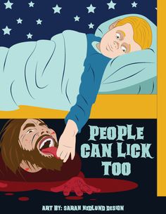 People can lick too