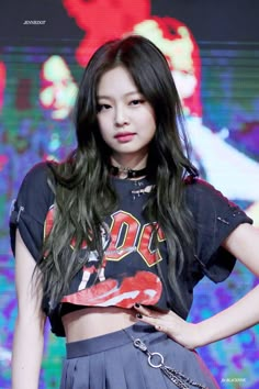 Jennie Birthday Drawing, Birthday Outfit, Baby Wallpaper, Mode Kpop, K Idol, Black Pink Kpop