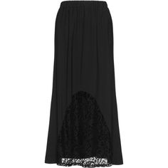 manon baptiste black plus size cotton maxi skirt 205 cad liked plus size black skirt elastic waist