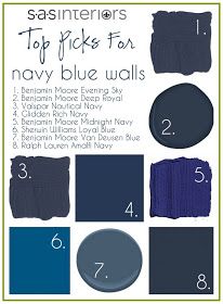 Five Beautiful Navy Blue Paint Colors Colour Pinterest Five Beautiful Navy Blue Paint Colors Colour Pinterest Design Master Bedroom And