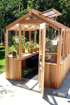 Greenhouse Shed, Shed Plans, Diy Greenhouse Plans, Building A Shed, Backyard Garden