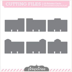 this printable paper includes outlines for standard 4 inch wide printable rolodex cards