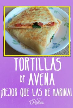 tortillas de harina | CocinaDelirante Raw Food Recipes, Gourmet Recipes, Raw Food Diet