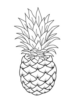 Fruits Coloring Pages Printable Procoloring