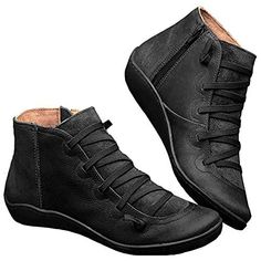 Oaleen Bottines Chelsea Femme Hiver Talon Moyen Anneau Effet Daim Chaussures Boots Cheville Soir/ée