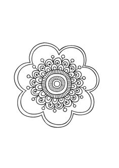 STCI Coloriage Pour Adultes Et Enfants Mandalas Coloring Pages To PrintMandala