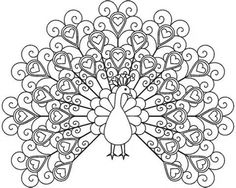 peacock coloring pages for adults to print printable coloring pages - Free Coloring Pages For Adults peacock coloring pages for adults to print printable coloring pages - Free Coloring Pages For Adults