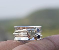 Argent sterling synthétique turquoise dragonfly Ring Toe Ring