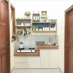 10 Desain Dapur Sederhana Tanpa Kitchen Set Unik dan Murah