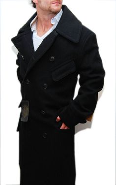 GAGA Men Lapel Double Breasted Classic Fit Belted Faux Suede Trench Coat
