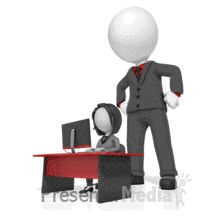 Id 18799 Giant Businessman Watch Woman Powerpoint Animation Powerpoint Animation Animated Clipart Sculpture Lessons