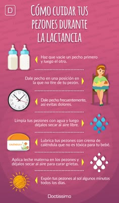 Cómo cuidar tus pezones durante la lactancia.  #bebé #maternidad #embarazo First Baby, Pregnancy Labor, Baby Advice, Future Mom, Baby Coming, Newborn Care, Pregnancy Health, Baby Tips