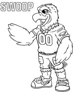 Philadelphia Eagles Coloring Pages Printable Philadelphia eagles