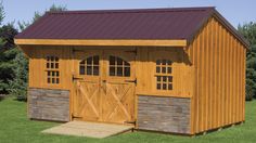 regular series poolside workshop shed 10 x 16 vinyl siding options