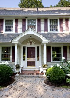 9 Best Colonial Front Porch Images On Pinterest Entry Doors Enclosed Foyer Front Colonial Designs Google Search Dutch Exterior Homes