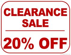 sale signs printable