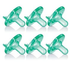 Months Green 2 Count Latex-Free Dish ❤ Philips Aventbpa Free Soothie Pacifier 3