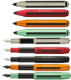 colore: Arancione Penna stilografica extra fine Kaweco AC SPORT colore: Arancione Penna stilografica extra fine Kaweco AC SPORT
