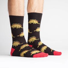 Retro Camper Flamingo Mens//Womens Sensitive Feet Wide Fit Crew Socks and Cotton Crew Athletic Sock