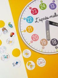 french lire heure teaching une fabriquer horloge learning