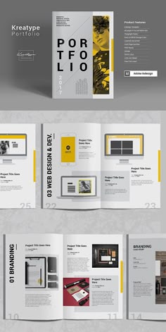 185 best indesign portfolio