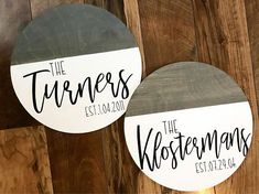 Time Concept Handmade Rustic Seaside Weathered Number Set