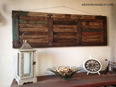 45 Best Distressed Shutters Images On Pinterest In 2018 Rustic Wood Wall Panel Distressed Shutter Antique Vintage Shabby Accent Decor Unbranded Rusticprimitive