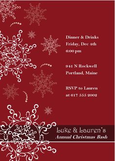 17 best rscf holiday party invitations images on pinterest
