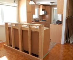 27 Best Kitchen Island Raised Bar Images Modern Kitchens Diy Breakfast Bar Frame Built To An Existing Kitchen Island With
