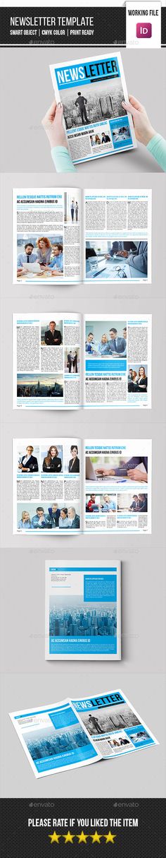 Business Newsletter Template Newsletter templates and Print - business newsletter Business Newsletter Template Newsletter templates and Print - business newsletter