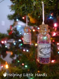 Kings Cross Hogsmeade Christmas Ornament//Magnet//Dollhouse Mini Harry Potter