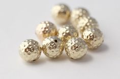 100pcs x 8mm Sparkling Silver Dot Acrylic Round Beads for jewellery making