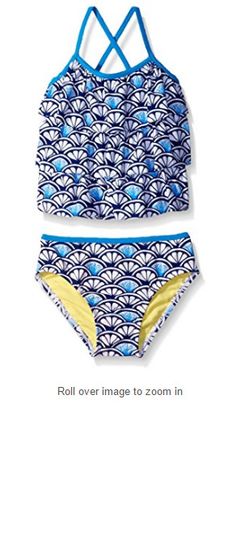 Tommy Bahama Polka Paint Dot Reversible Halter Bikini Top Blue White Gray