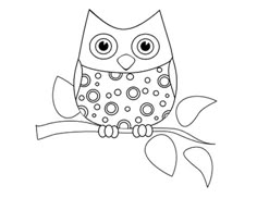 funny little owl coloring pages printable for kids coloring pages