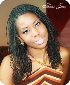 Delali S Twist Extensions By M H Sisterlocks Two Strand Twists With Extensions Stranded Twist Work Best On Natural Hair