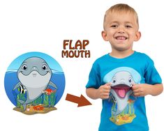 Baby Boys Kids Clipart Flamingo ComfortSoft Long Sleeve Tee