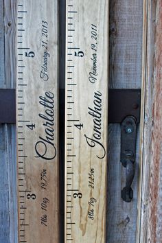 diy wooden growth chart tutorial growth charts chart and diy diy growth charts