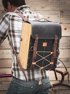 Tourbon Nylon Roll-Top Clip-on Market Shopper Sacoche V/élo Sac /À Dos /Épaule Tote Bag