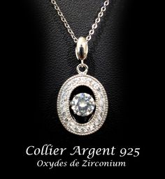 Bamoer .925 Sterling Argent Collier Avec Zircone Cubique géométrique Puzzle Pour femmes Bijoux