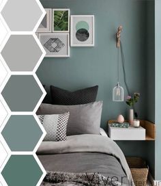 Grey Green Walls Future Home Bedroom Gray 25 Accent Wall Ideas That You Want To Try At Home Tags A